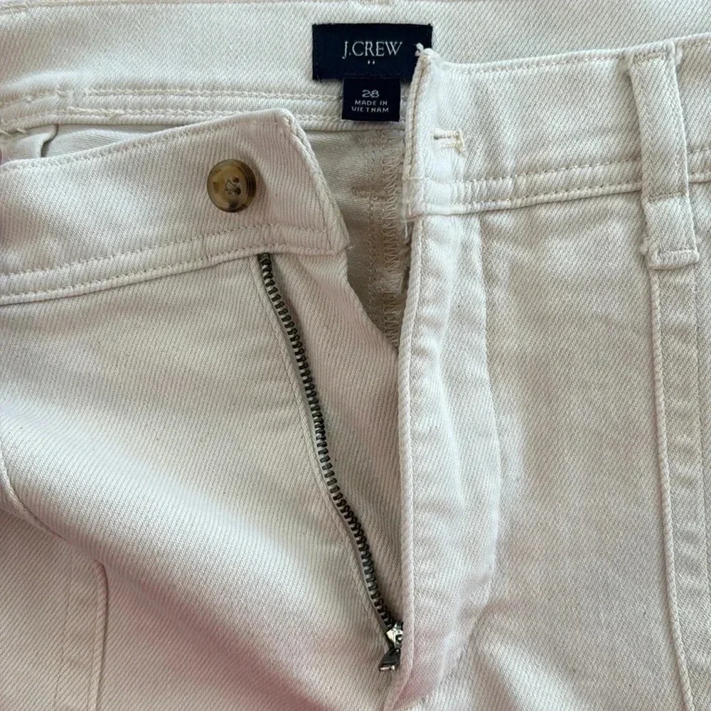 J Crew Seamed Straight Leg Jean - All Day Stretch